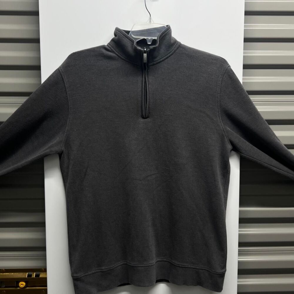 Van-heusen Men's Grey and Black Jumper